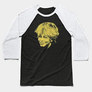 YELLOW TINA TURNER Baseball T-Shirt